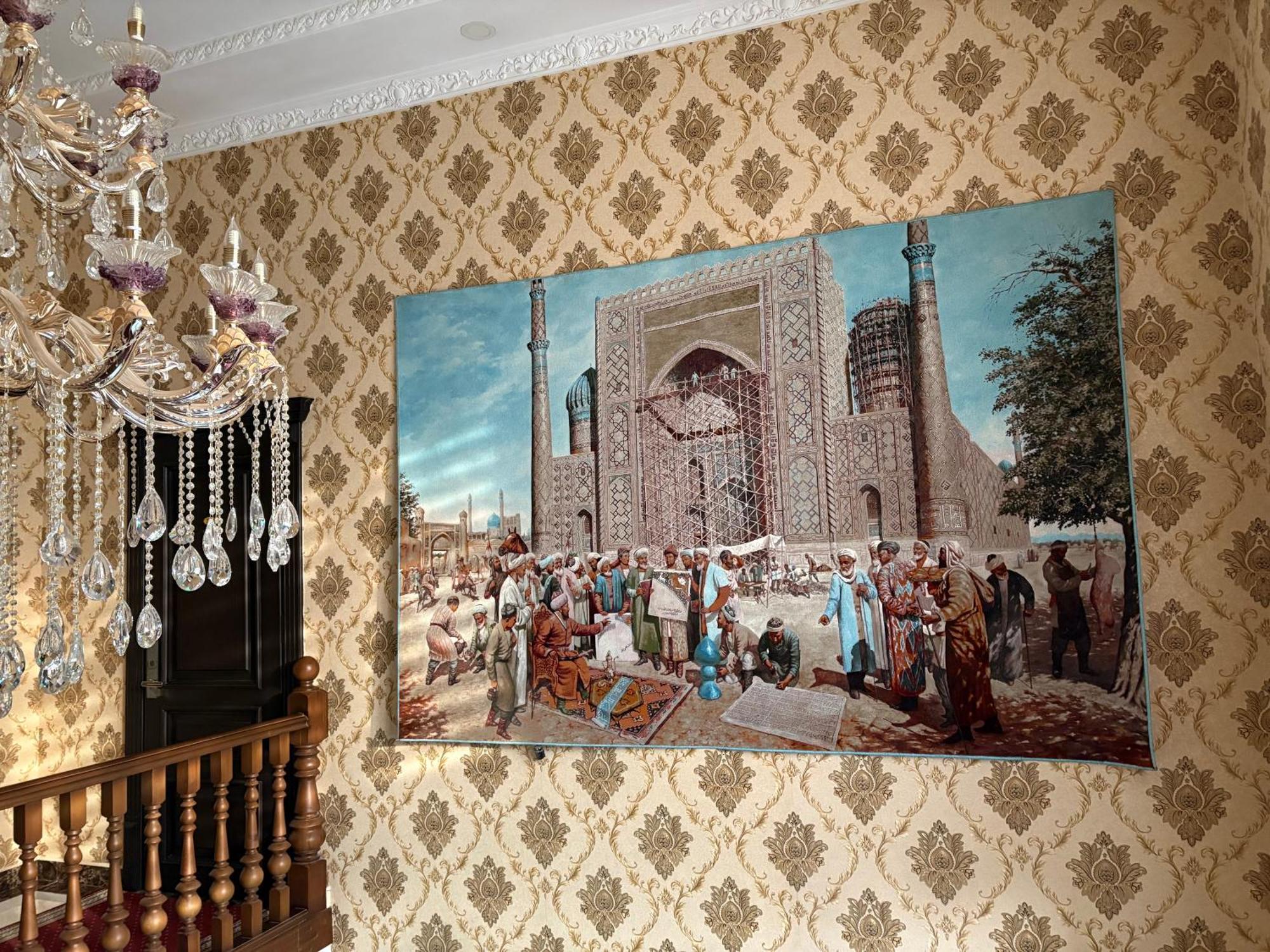Boulevard Palace Hotel Samarkand Esterno foto